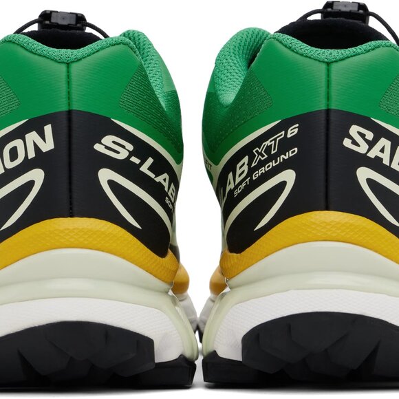 Salomon XT-6 Men's Bright Green Sulphur 475831 Hiking Trail Mens Size 10.5 NEW - Picture 11 of 15